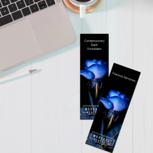 Blue Rose Bookmark